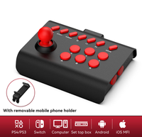 Mini console de jeu arcade Y01, joystick compatible Android/iOS// sans fil pour manette de jeu pour jeux de combat
