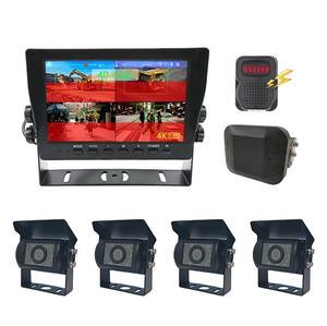 Sistema de monitoreo AI de 10,1 pulgadas combinado con <span class=keywords><strong>sensor</strong></span> de radar de rango de 40M Sistema de alerta de advertencia de proximidad para camiones de minería de servicio pesado - Product Image 1