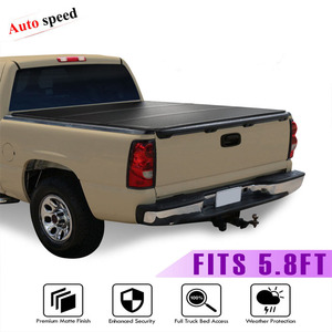 Couvre-caisse rigide pliable en trois parties pour modèles à benne courte de 5,8 pi (68 po) pour Chevrolet <span class=keywords><strong>Silverado</strong></span> 04-06 et modèles Chevrolet <span class=keywords><strong>Silverado</strong></span> 2007 « Carrosserie classique » - Product Image 4