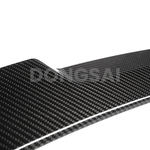 สปอยเลอร์หลังคาร์บอนไฟเบอร์ทรง M4 สำหรับ F30 F80 ซีรีส์ <span class=keywords><strong>3</strong></span> M3 ซีดาน ปี 2012-2019 ผลิตด้วยวิธีการอัดขึ้นรูปจากคาร์บอนไฟเบอร์แบบแห้ง - Product Image 5