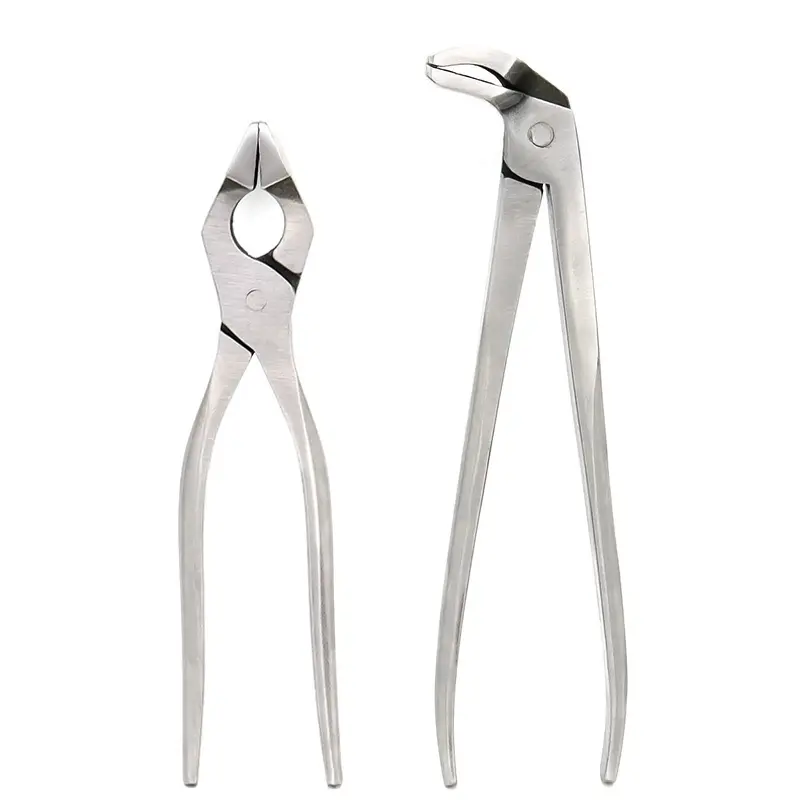 Silver Bag Pliers Leather Folding Frame Mouth Edge Pressing Pliers Diy Leather Luggage Shoe Tools Chrome Steel Not Easy To Rust