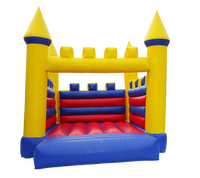 Château gonflable personnalisé en PVC pour enfants, idéal pour l'extérieur, facile à installer, prix abordable, fabrication chinoise