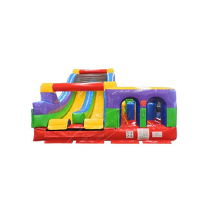Grand château gonflable interactif gonflable <span class=keywords><strong>junior</strong></span> de parcours d'obstacles de course radicale 5K pour des enfants - Product Image 2