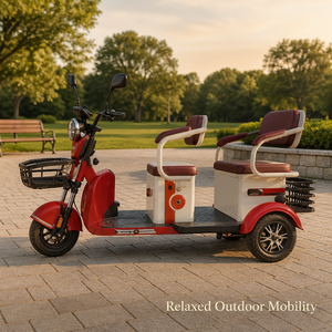 Véhicule Tricycle Électrique Neuf 48V 60V à Trois Roues avec Moteur Différentiel 650W et Jantes en Aluminium pour l'Exportation en Gros - Product Image 1