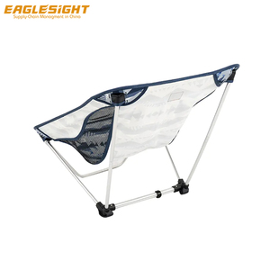 เก้าอี้พับอลูมิเนียม Ultralight <span class=keywords><strong>Yuru</strong></span> Camp สำหรับตั้งแคมป์กลางแจ้งแบบพกพา พร้อมโลโก้สั่งทำ - Product Image 2