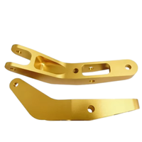 Pièces de service d'usinage CNC 5 axes en aluminium industriel personnalisé de haute précision