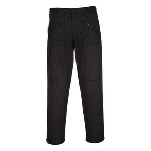 PORTWEST - S887BKR48 Pantalón negro de acción-EAN 5036108126637 PANTALONES DE TRABAJO DE RENDIMIENTO - Product Image 1