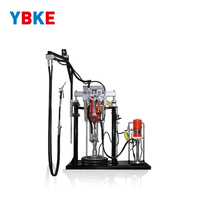 Machine d'extrusion de scellant en silicone à deux composants YBKE pour unités de double vitrage, machine de remplissage et de scellement de tubes