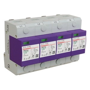 Dispositif de protection contre les surtensions BT P BCM120 150 RM/4P Classe I 3 phases TNS SPD 120kA AC CB CE RoHS - Product Image 2