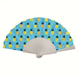 Nature Wooden Wedding <b>Hand</b> <b>Fans</b> for Wedding Souvenir Gift - Product Image 6