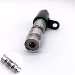 Válvula de control de aceite VVT 24355-2E000 para sensor de posición del árbol de levas Hyundai, tamaño de puerto de 1/2 pulgada, temperatura normal del fluido - Product Image 1
