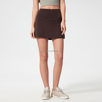 Mini-jupe de sport athlétique pour femmes avec short intégré pour le golf, le tennis et le badminton