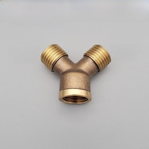 Conectores Agrícolas de Cobre para Pulverizadores, Conectores en T y de Cuatro Vías, Conectores de Derivación para Mangueras de Pulverización de Alta Presión - Product Image 3