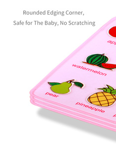 หนังสือผ้าเนื้อนุ่ม jollybaby สำหรับการพัฒนาสมองเด็กและการศึกษาปฐมวัย - Product Image 3