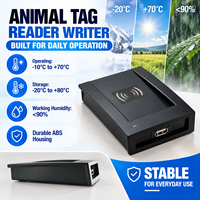 Lecteur et inscripteur RFID pour étiquettes d'oreille de bétail, pour la gestion du bétail, des moutons et des chevaux