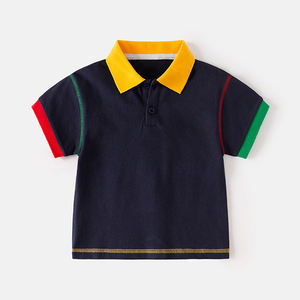 Camiseta de Manga Corta para Niños, Estilo Coreano 2026, Polo para Niños, Camiseta de Verano con Cuello Solapa, a la Moda, Combinable con Todo - Product Image 5