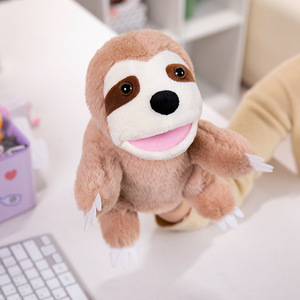 Tiger <strong>and</strong> Raccoon Animal Hand Puppet <strong>Lion</strong> with Movable Mouth Rabbit Plush Glove Toy for Play <strong>and</strong> Storytelling - Product Image 5
