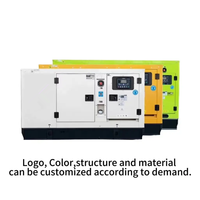 Generator Diesel 640kw/800kva Sesuai Standar CXTX-EPA AVR Otomatis/Remote Open Frame Portabel Tiga Fasa Alternator Senyap Mesin DC UK
