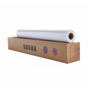 GOOOSAM Removable Printable Adhesive Cast Grey PVC <b>Bubble</b> Free Vinyl Back Air-release High Tack Adhesive Vinyl <b>Roll</b> - Product Image 2