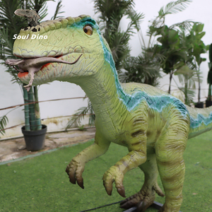 Modèles de dinosaures raptores animatroniques réalistes et miniatures à vendre - Product Image 4