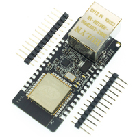 WT32-ETH01 Jaringan Port Serial Tertanam Kompatibel Ethernet WIFI Combo Gateway MCU ESP32 Papan Modul Nirkabel Merek CHY
