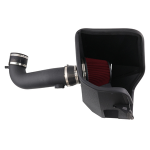 Kit de Admisión de Aire Frío de Alto Rendimiento con Protector Térmico para Motor V8 Silverado 5.3L 6.2L 2019-2026 AIM071-BK-BK/AIM071-BK-RD - Product Image 4
