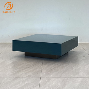 Mesa de <span class=keywords><strong>Centro</strong></span> Moderna de Madera, Muebles de Sala de Estar de Lujo, Diseño de Mesa Auxiliar para el Hogar, Muebles de Villa, Superficie Pulida, Precio - Product Image 3