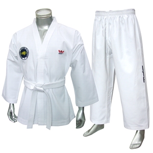 Nuevo Estilo Ligero Uniforme de Taekwondo Blanco para Competición, Conjunto de Dobok de Taekwondo - Product Image 1