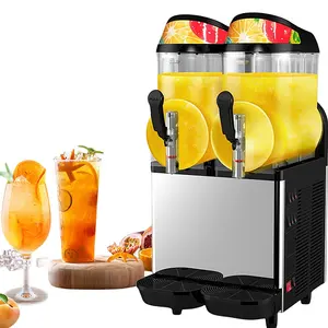 sell like hot cakes High Quality Slush Machine Commercial Slush Machine Rapid cooling and one-click cleaning