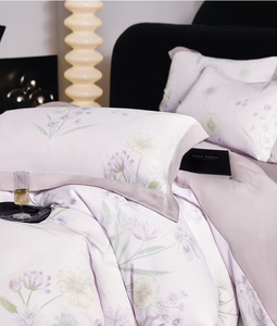 Thanh lịch Lyocell in bedding Set-4-mảnh sang trọng siêu mềm & thoáng khí, thân thiện với môi silk giống như thoải mái bedding Set - Product Image 5