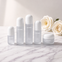 Botol Krim Esens Wajah Matte White Cap 20g 50g, Stoples Kaca Frosted 30ml 40ml 60ml 100ml 120ml, Botol Semprot dan Pompa Lotion