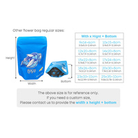 Sachet refermable personnalisé anti-enfants Doypack 3.5g 7g 14g Holographique pour bonbons, pochette Mylar Ziplock à fond plat