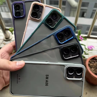 Coque de téléphone BAILI en gros pour Samsung S25 PLUS Dazzle Eagle Eye A16 S24 Ultra avec objectif de caméra intégré, étui noir
