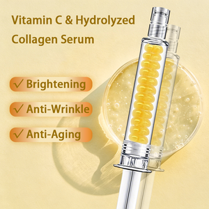 Suero Iluminador con Vitamina C y Colágeno Hidrolizado, Hidratación Avanzada, Reparación, Antienvejecimiento, Fórmula Profesional - Product Image 1