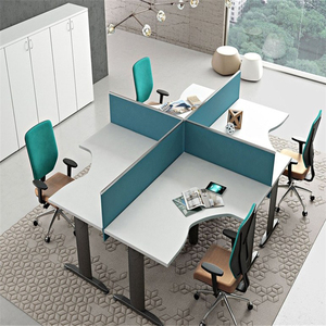 ब्रिकली फेनोलिक कंप्यूटर डेस्क कॉम्पैक्ट लैमिनेनेट ऑफिस वर्कस्टेशन hpl - Product Image 5