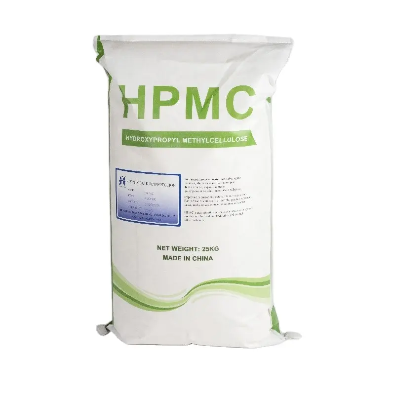 중국 주요 제조 Hydroxypropyl 메틸 셀룰로오스 HPMC 분말 타일 접착제 콘크리트/모터 혼합물 용