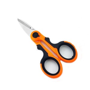Tijeras Dyneema Multiusos con Hoja de Acero Inoxidable, Color Naranja, Tamaño Pequeño, para Pesca y Corte de Alambres - Product Image 4