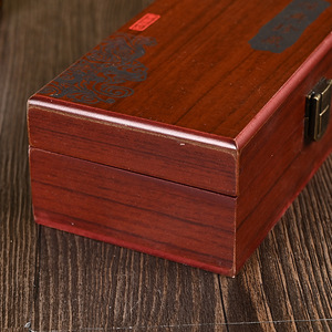Caja de Joyería de Madera Rectangular con Acabado Mate, Tamaño Personalizable, para Jade, Ámbar, Sellos, Antigüedades, Empaque de Regalo - Product Image 2