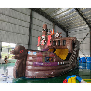 Maison sautante gonflable de rebond de château de nouvelle conception avec le château plein d'entrain gonflable de videur de glissière - Product Image 1