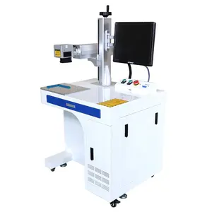 Desktop 20w 30w 50w Fiber Laser Marking Machine for Metal Stainless Steel Wholesale Price Laser Marking Machine