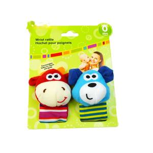 0-12 mesi giocattoli sonagli animali calzini da polso + sonagli per bambini - Product Image 4