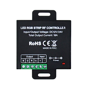 Control Remoto Táctil Inalámbrico RF Multifrecuencia de 12v 24v para LED RGB, 3 Canales, Alcance de 20m, Carga Máxima de 432W, Gran Venta - Product Image 6