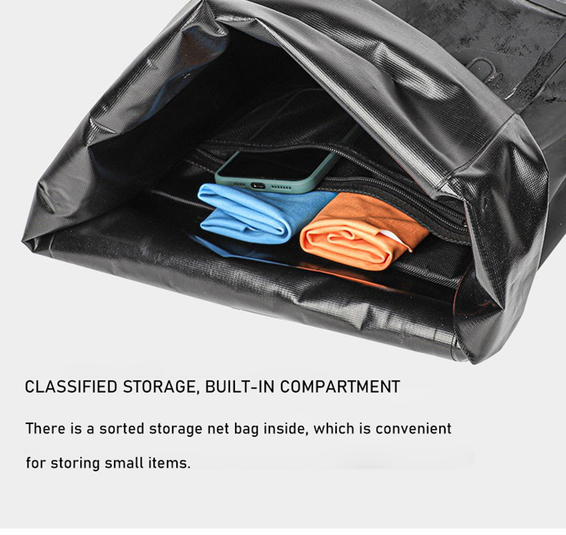 Ultra Durable High Capacity Multi-functional Bike Rear Bag Pannier Bag Motorcycle