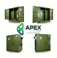 Transformateur triphasé monté sur socle de 750 kVA, 12,47 kV vers 480Y/277 V, norme ANSI C57.12.34, pour le traitement de l'eau municipale et les infrastructures