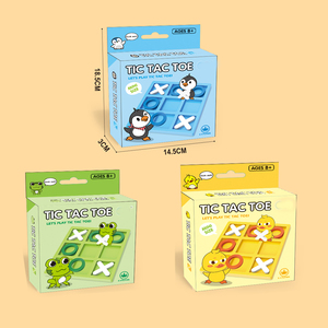 Mới Nhỏ Nhựa Tic Tac Toe Giáo Dục Chính Tả Trò Chơi Cho Trẻ Em Trong Nhà Đảng Unisex Đồ Chơi - Product Image 6