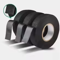 Ruban isolant noir pour faisceau de câbles automobiles, 0,3 mm, résistant à la chaleur, ruban en polaire résistant à l'usure pour la protection des câbles de voiture