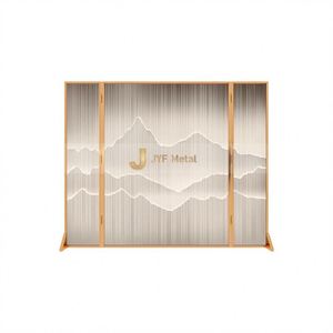 ANN2517 Cloison de séparation multifonctionnelle en acier inoxydable revêtu de qualité architecturale moderne, durable, au design artistique, personnalisable - Product Image 3