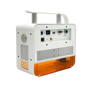 เครื่องแกะสลักเลเซอร์แบบพกพาสำหรับวัสดุกึ่งตัวนำ - ความละเอียดสูง 20W/30W/50W สำหรับการแกะสลักโลหะและพลาสติก - Product Image 2