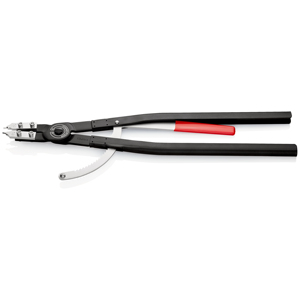 Pince à circlips KNIPEX 44 10 J5 pour circlips internes avec trous, noire, thermolaquée, 570 mm - Product Image 1