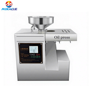 Petite machine semi-automatique en acier inoxydable pour <span class=keywords><strong>le</strong></span> pressage à froid et à chaud d'huile d'olive et d'huile de soja, pour usage domestique et commercial - Product Image 1